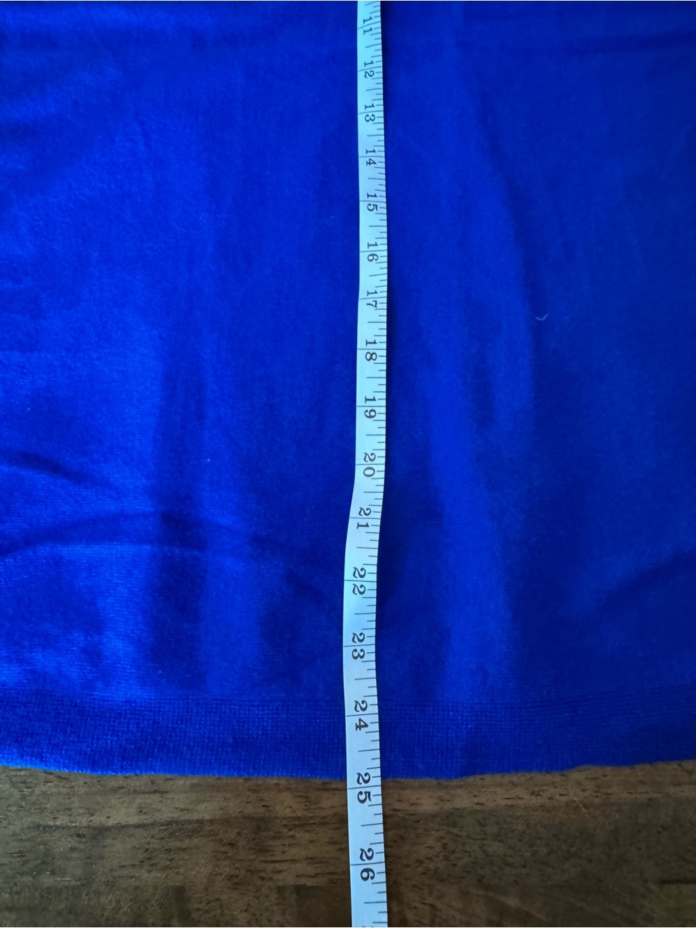 Cable & Gauge Women’s Plus Royal Blue Sweater with Button Details 3X - Picture 6 of 7